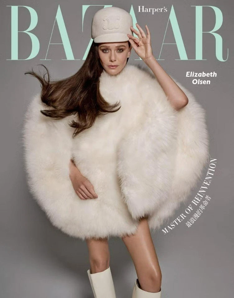 Элизабет Олсен примерила образ ведьмочки для новой фотосессии Harper's Bazaar.🥰🔥