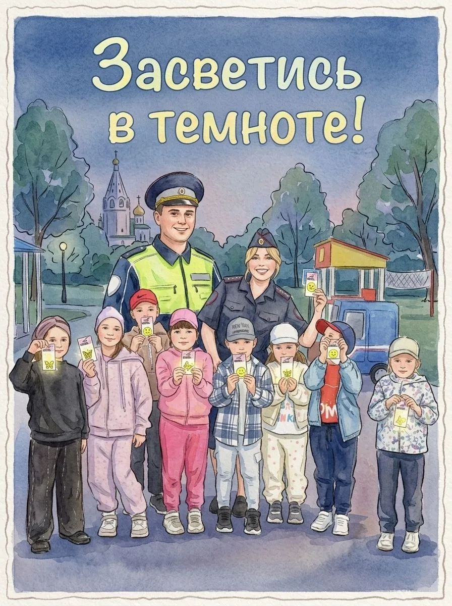 🚦Месячник по безопасности дорожного движения «Засветись» стартует в Арзамасском округе!