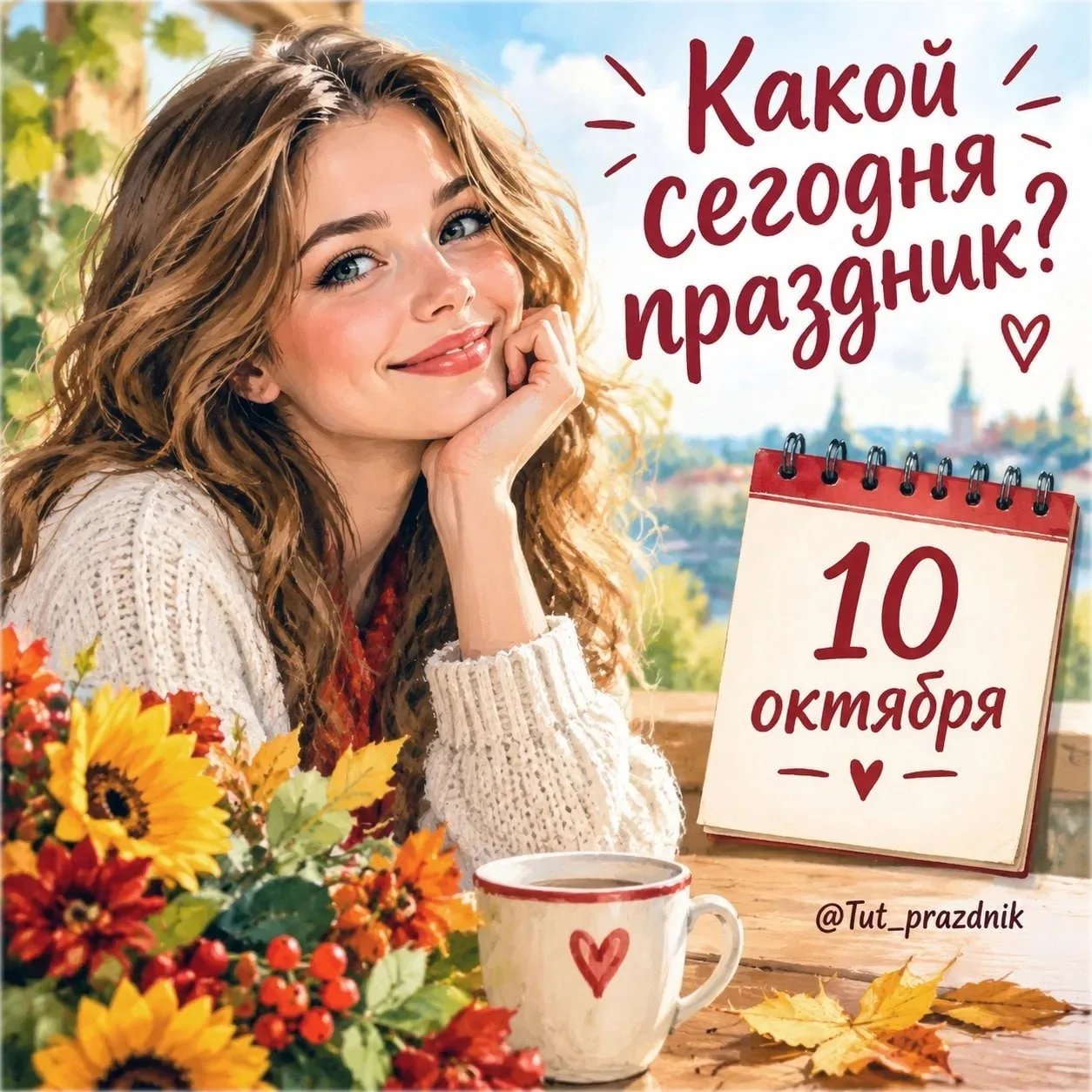 🗓 10 октября – отмечается 25 праздников.