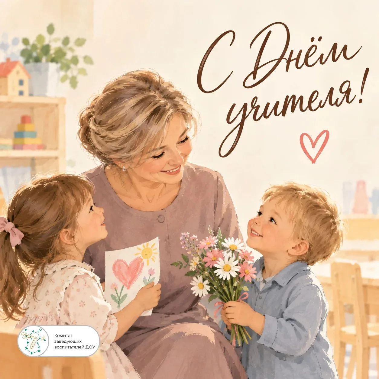 💐 Поздравляем наших коллег с Днём учителя! 💐