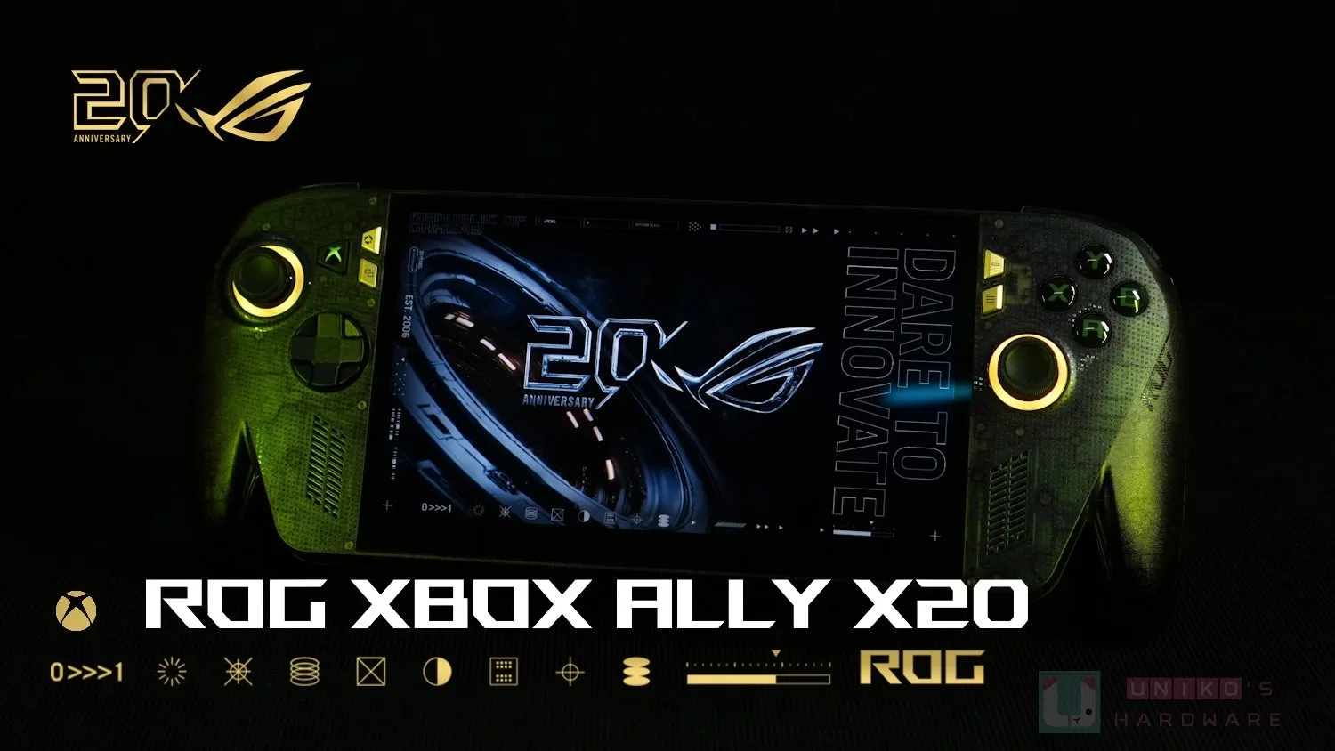 ROG Xbox Ally X20: OLED-экран 120 Гц и упор на высокую производительность