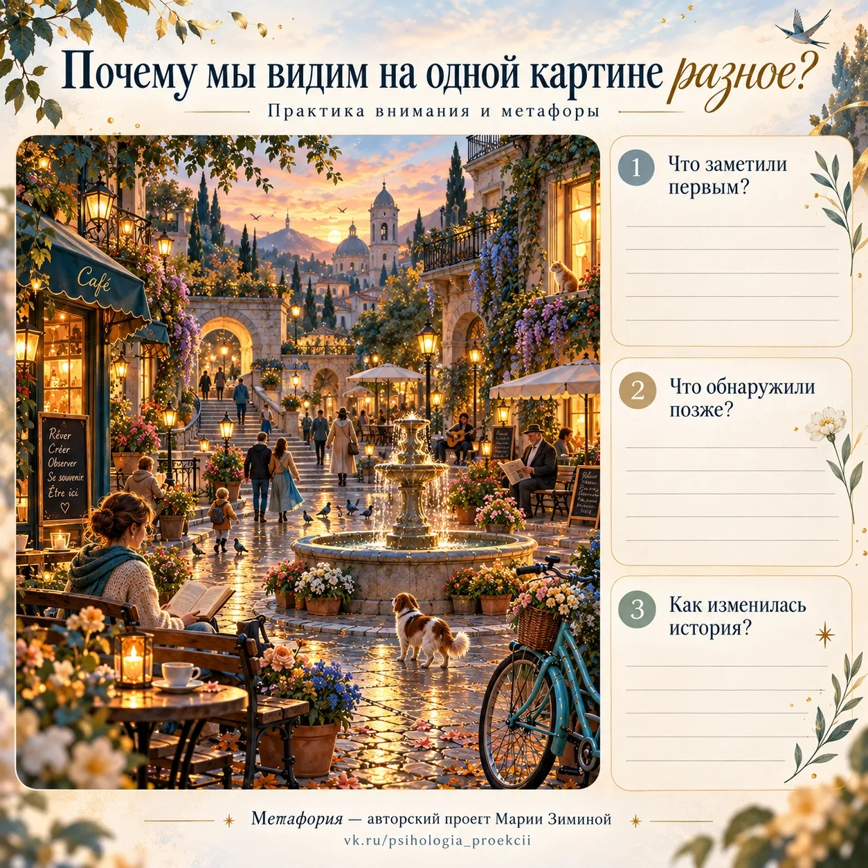 🌿 МЕТАФОРИЯ | ПОЧЕМУ МЫ ВИДИМ НА ОДНОЙ КАРТИНЕ РАЗНОЕ?