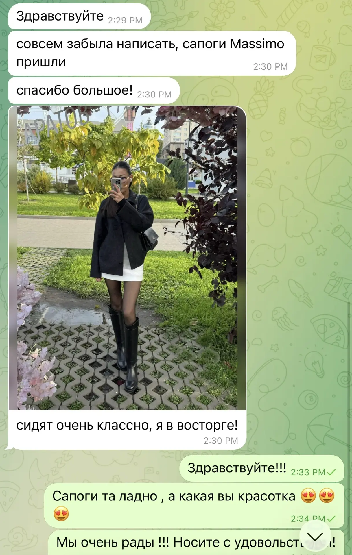 Друзья, когда вы присылаете нам свои отзывы и фото, мы, честно, радуемся от души! Всё п...