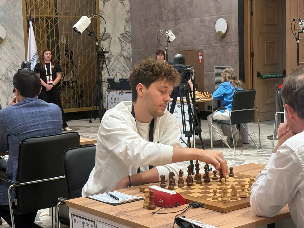 Гроссмейстер из Ростовской области Андрей Есипенко досрочно стал чемпионом России по ша...