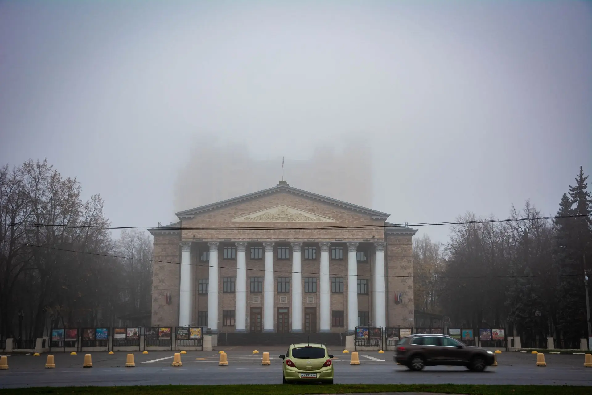 + тумана ))) НЛО не видно)