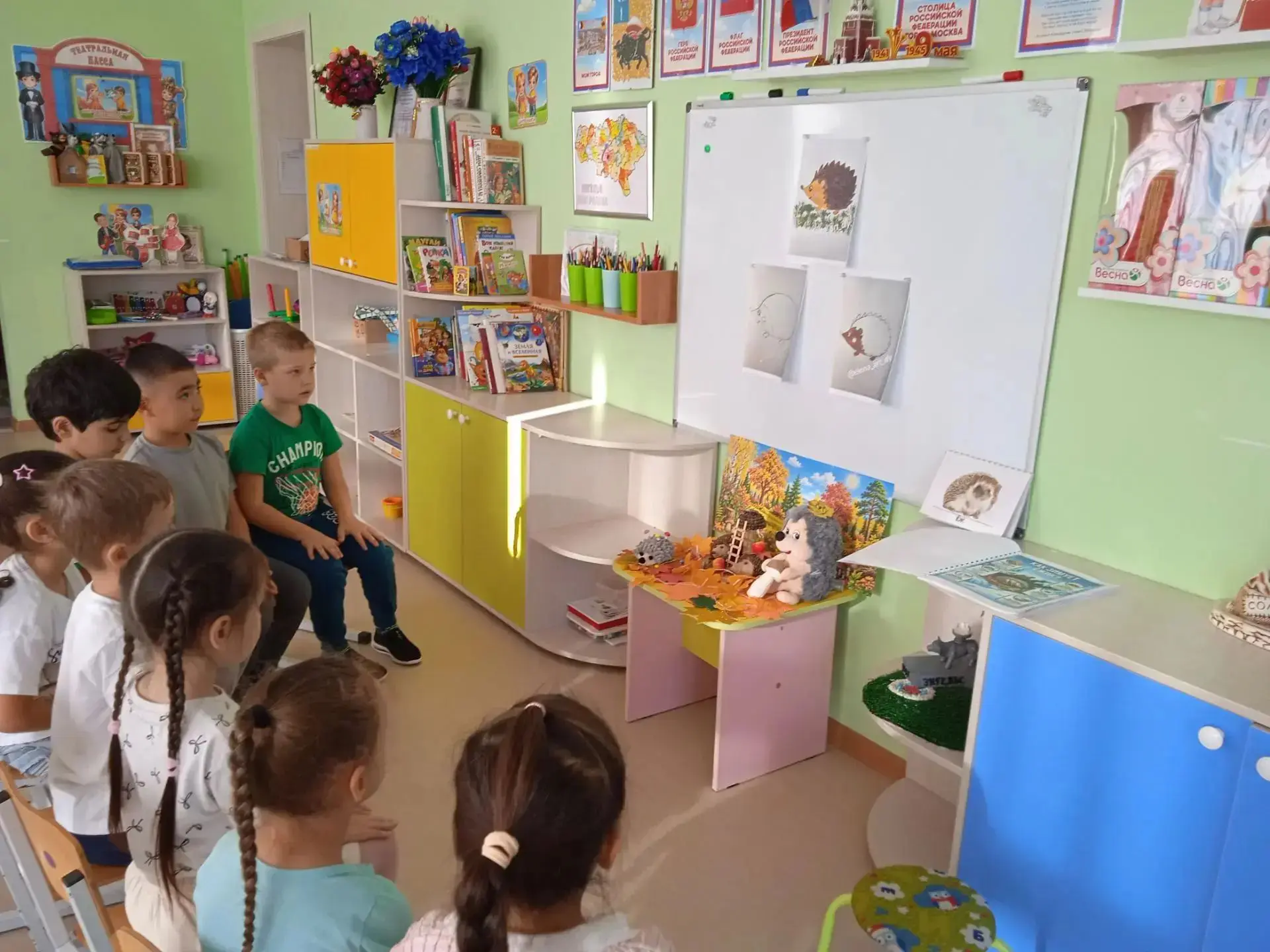 В группе "Солнышко"  состоялось  творческое занятие, посвящённое одному из самых обаяте...
