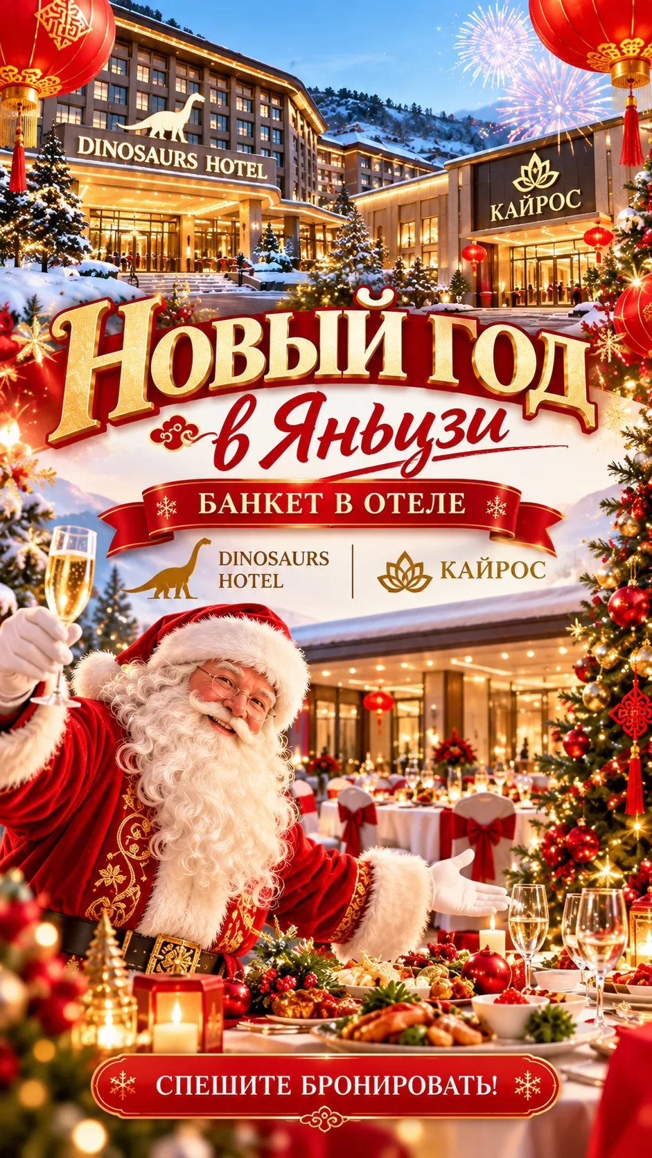🎄🇨🇳 НОВЫЙ ГОД – 2027 В ЯНЬЦЗЫ! 🎆🥂