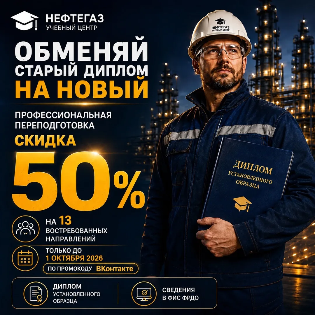 ОБМЕНЯЙ СТАРЫЙ ДИПЛОМ НА НОВЫЙ СО СКИДКОЙ 50%