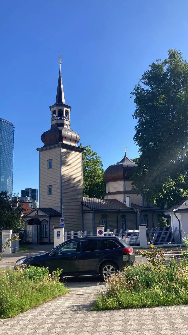 Таллин, церковь Рождества Пресвятой Богородицы. В простонародье называется Казанская це...