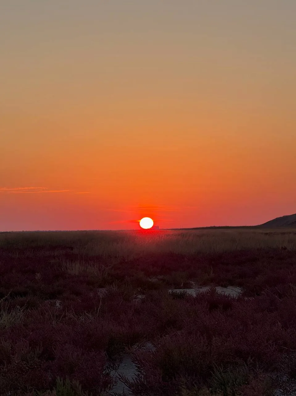 Закатная Блага и ее марсианские осенние пейзажи. 😍