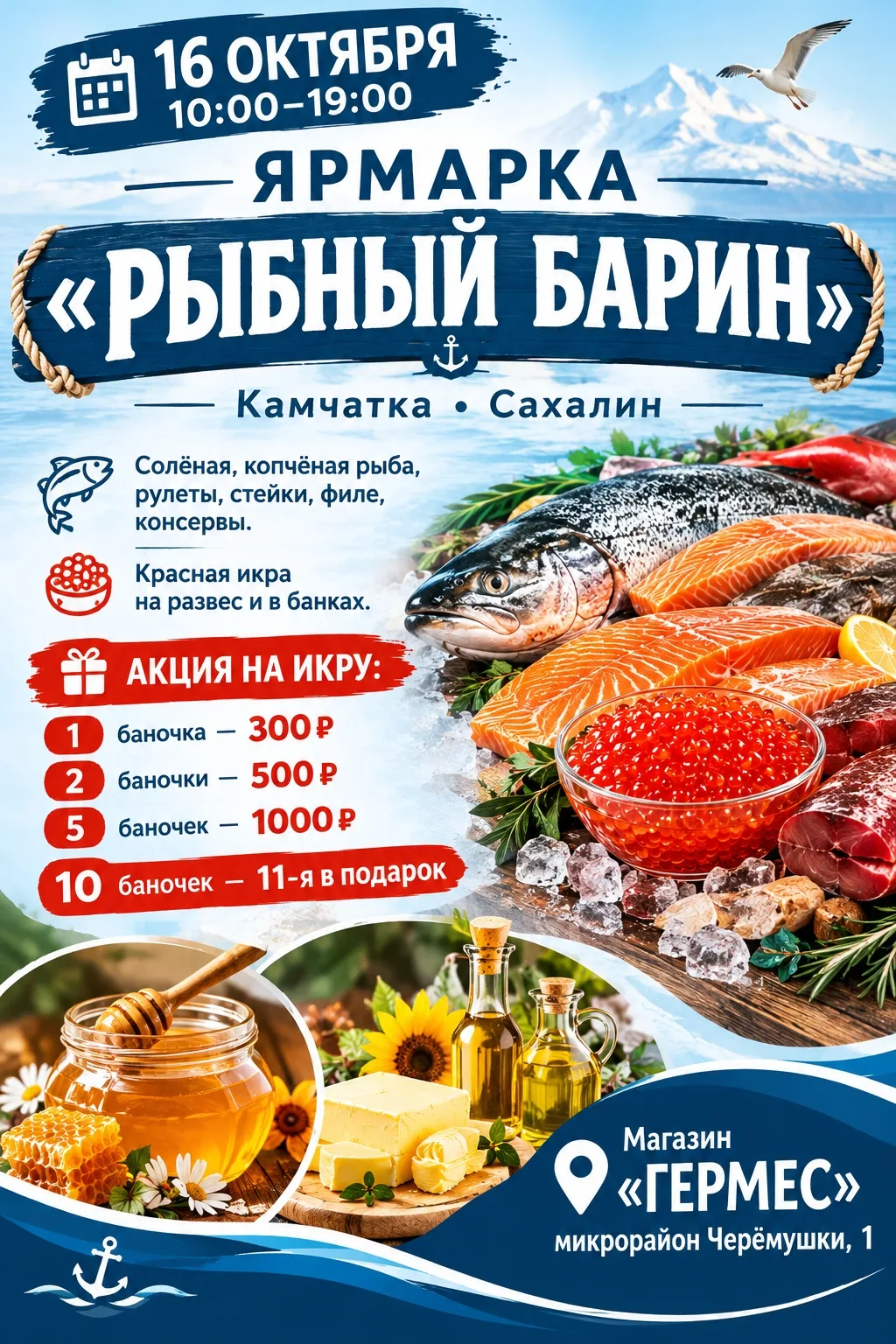 Выставка «Рыбный барин»