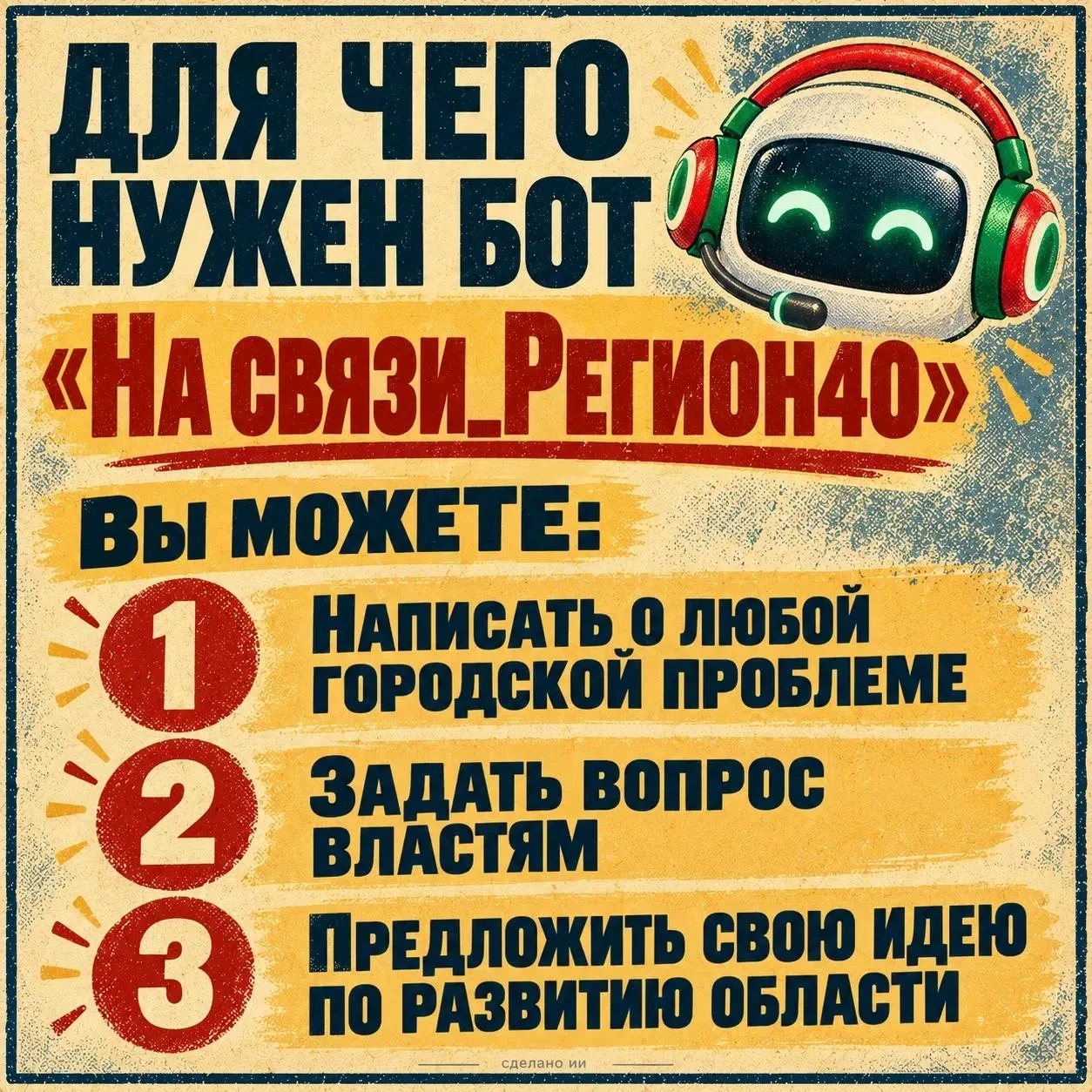 Диалог с властью за пару кликов: в регионе работает бот «На связи_Регион40»