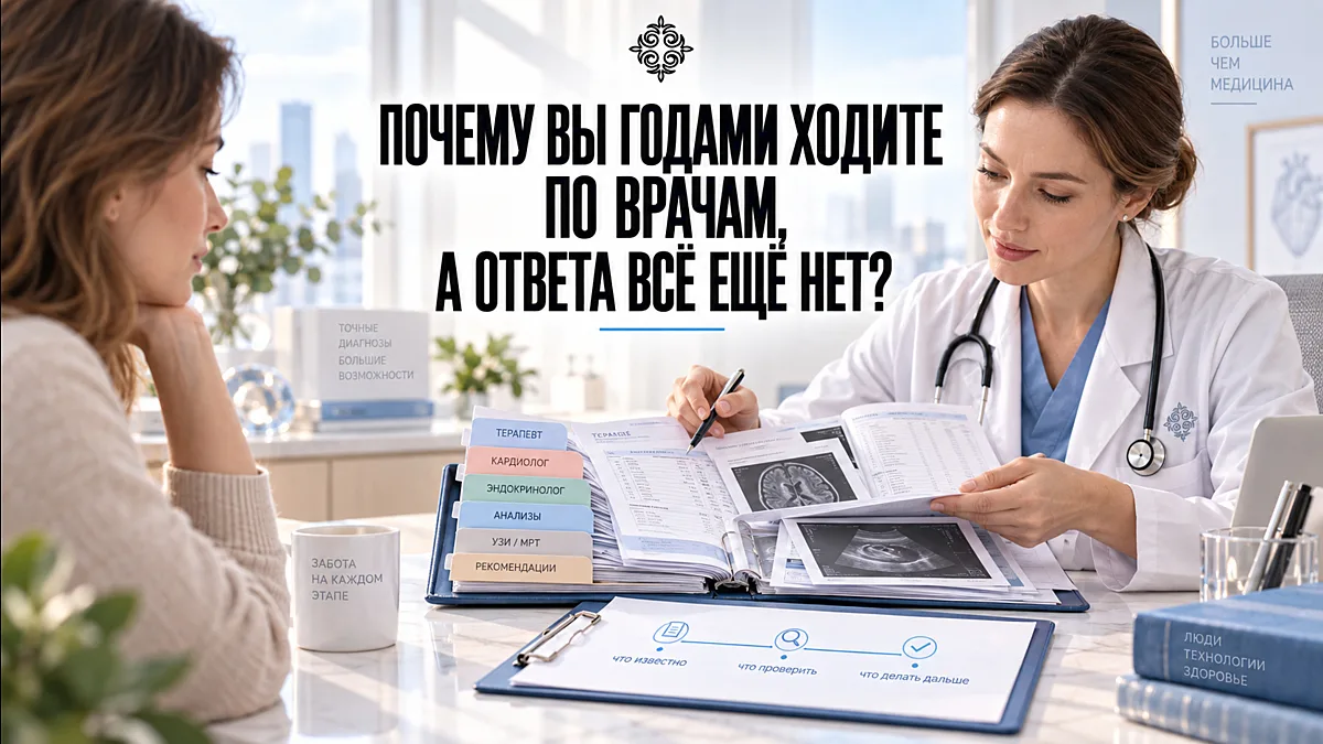 Почему вы годами ходите по врачам, а ответа все еще нет? 🤔