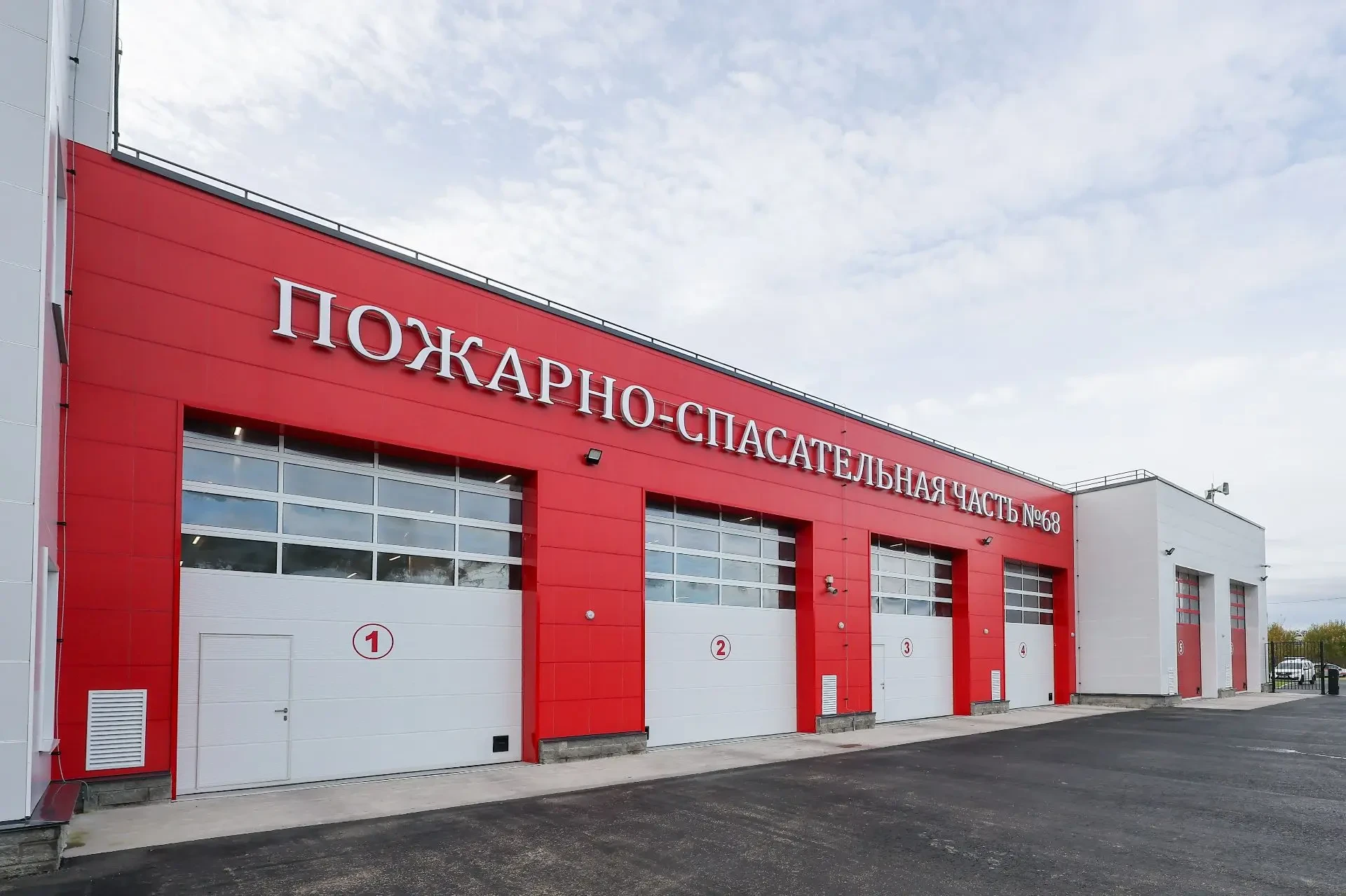 🚒 В Петербурге открыли новую пожарно-спасательную часть №68