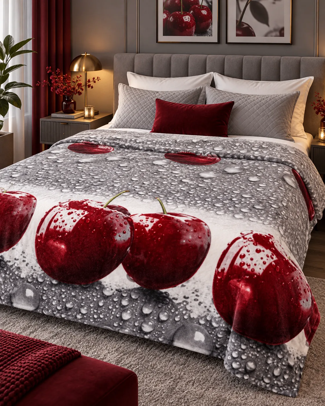 🍒 Этот плед затмит даже самый дорогой диван!