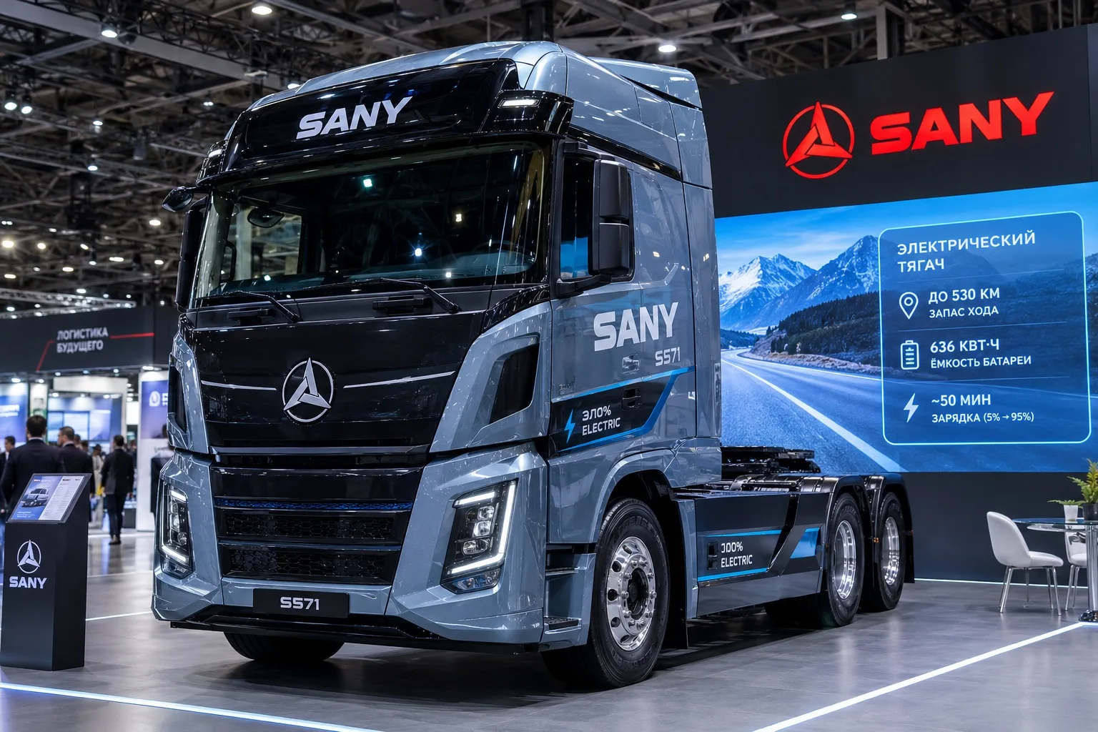 ⚡🚛 ЭЛЕКТРОТЯГАЧ НА 530 КМ — ЭТО УЖЕ РЕАЛЬНОСТЬ