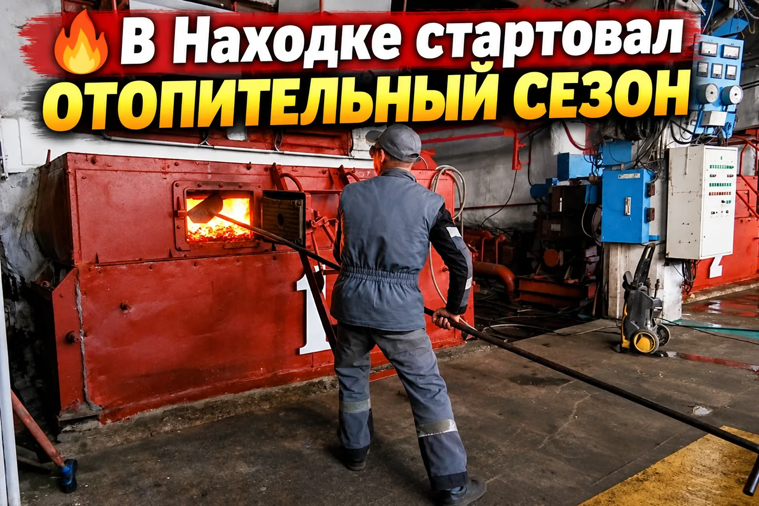 🔥 В Находке стартовал отопительный сезон