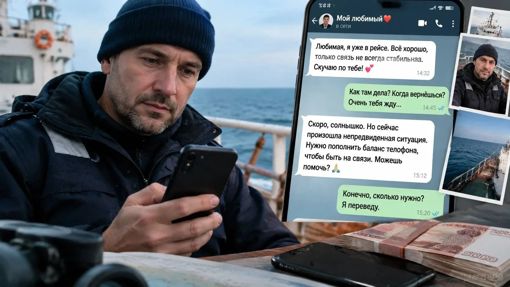 Лжеморяк из Владивостока обманул 33 женщины на 1,5 млн рублей — мужчина притворялся влю...