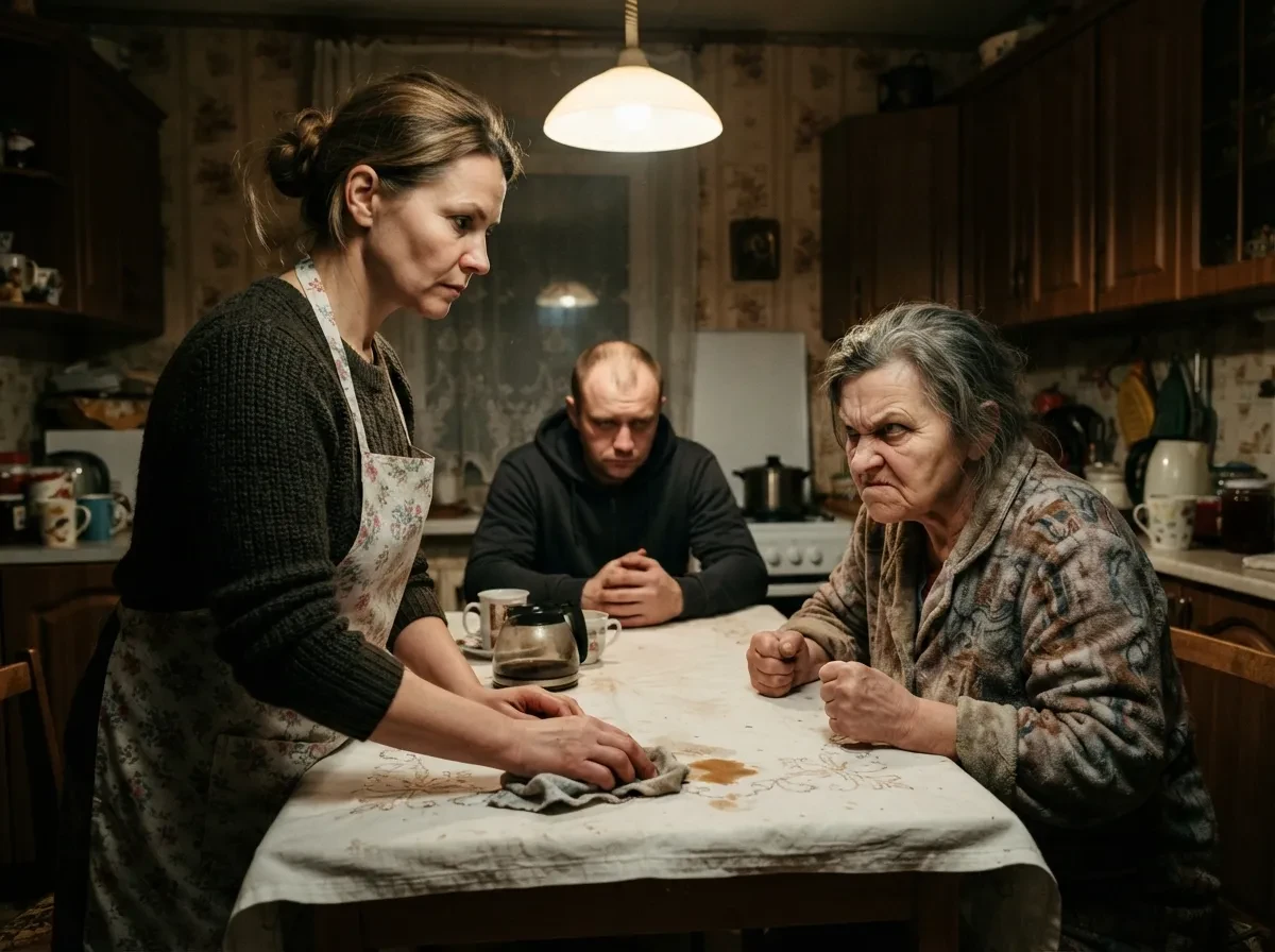 — Мать родную в богадельню сдала, — выплюнула тетя. Я спокойно выставила родню за порог