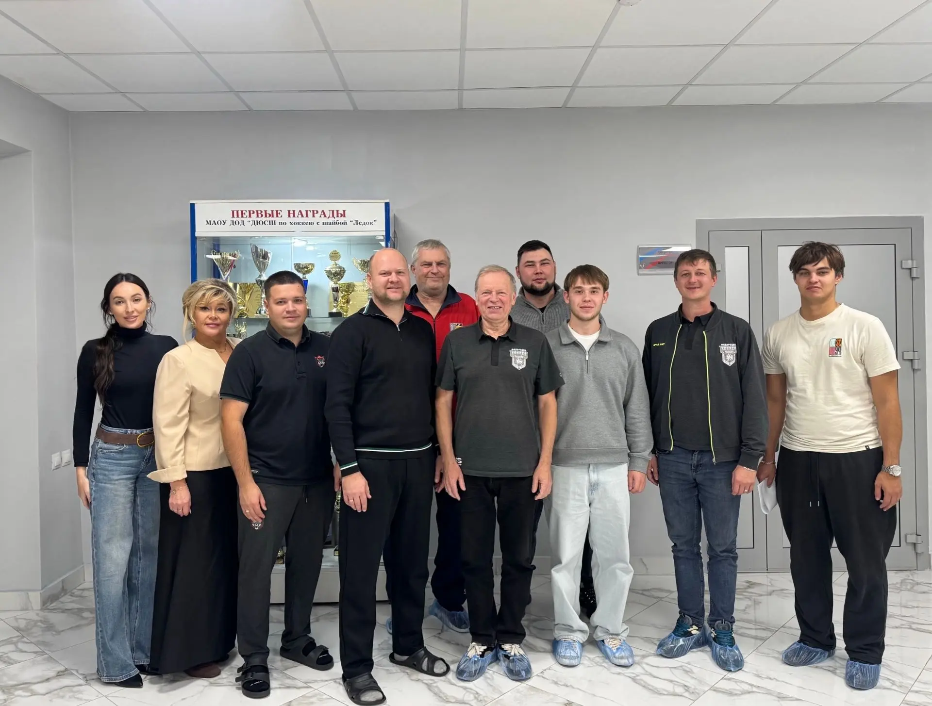 🏒 В «Ледке» прошёл семинар для хоккейных судей