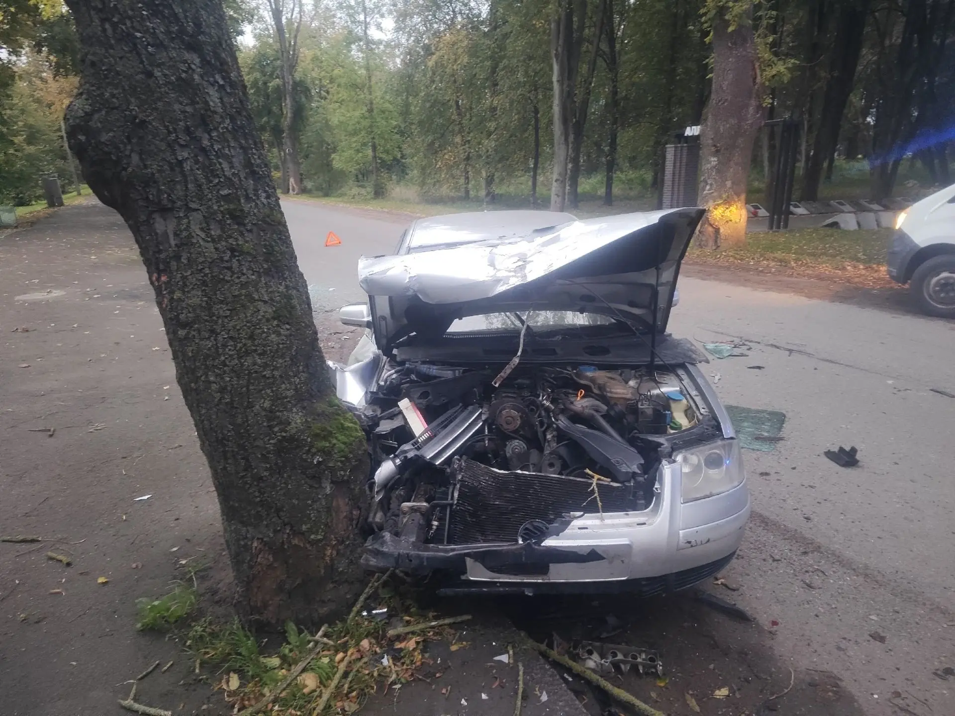 В Черняховске произошло ДТП с участием двух автомобилей