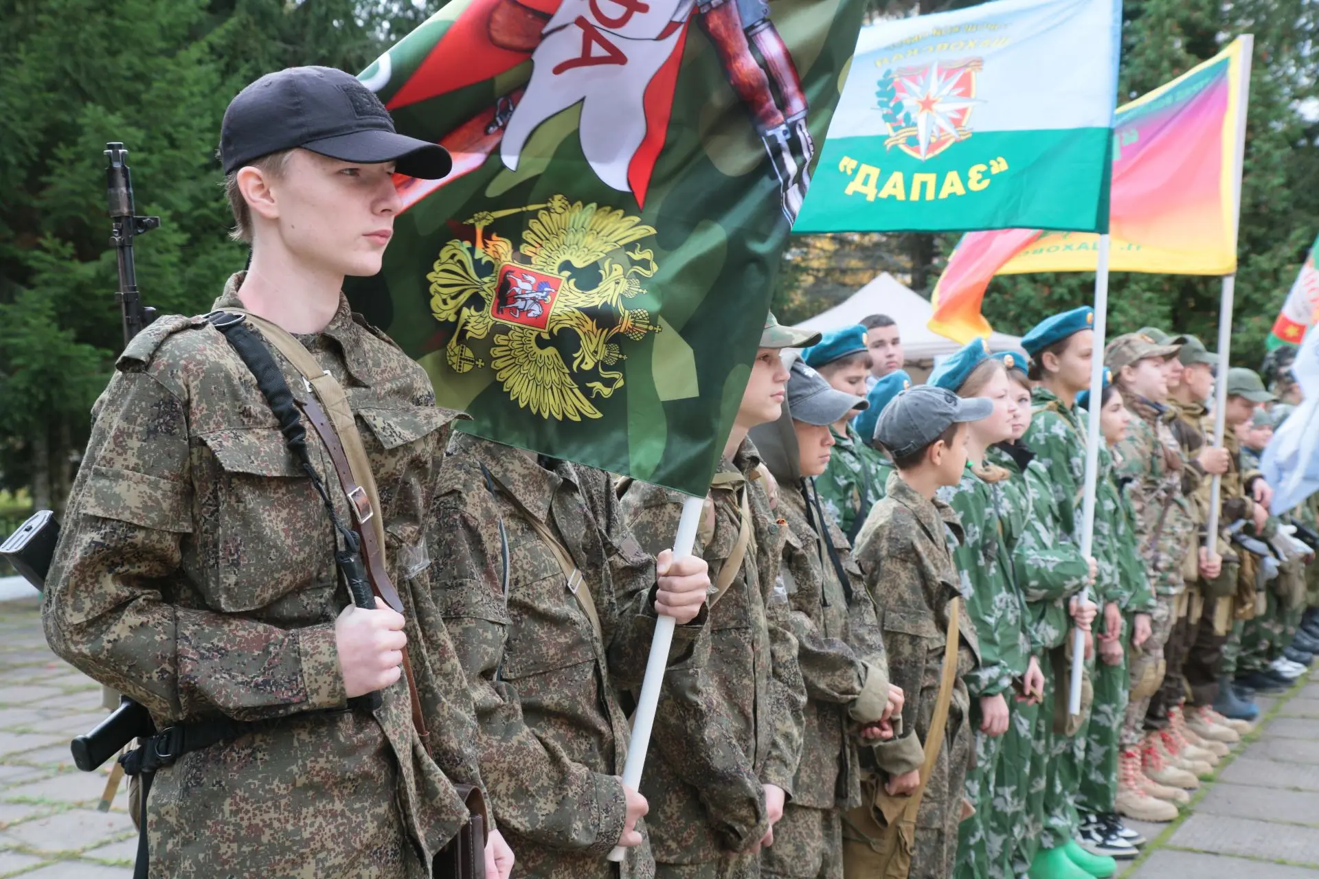Ежегодная военно-спортивная игра «КАСКАД» прошла в деревне Муриково