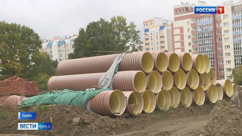 🏫 В Орле к новой школе на Родзевича-Белевича прокладывают отопление