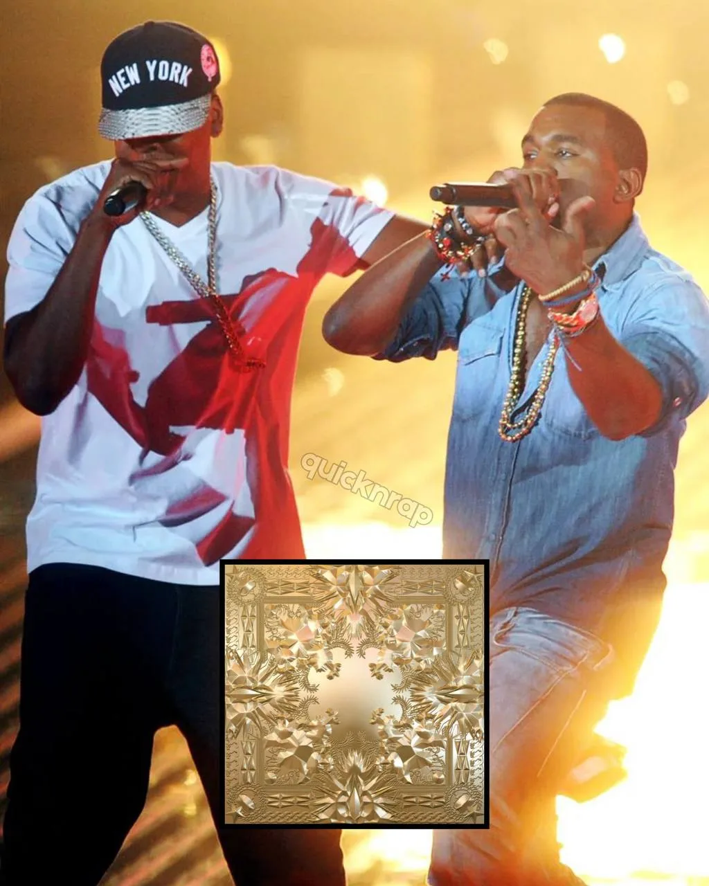 🔥 В сеть попал долгожданный трек Kanye West & Jay-Z — «Living So Italian»