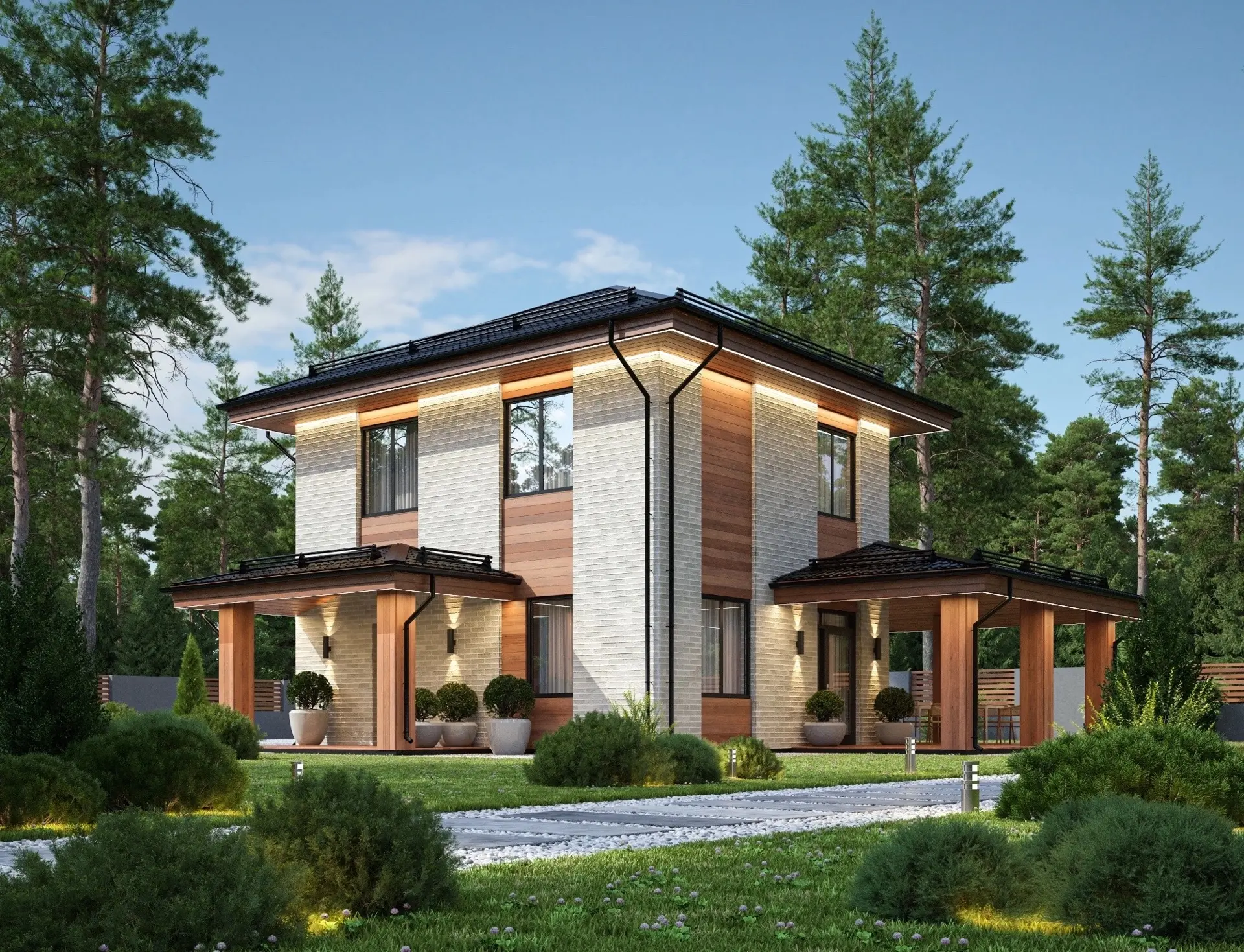 Дом, в котором тепло круглый год: идеальный проект для семейной ипотеки 🏡✨