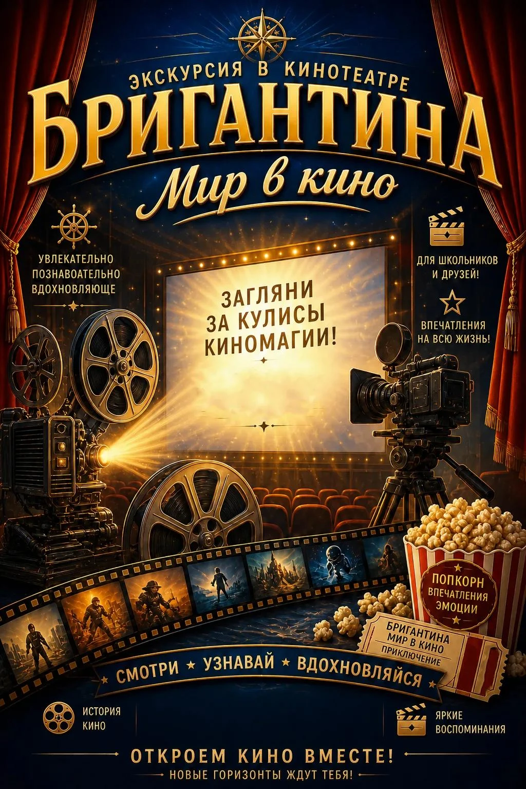 🎬 Кино — это не только экран, это целая жизнь! ✨