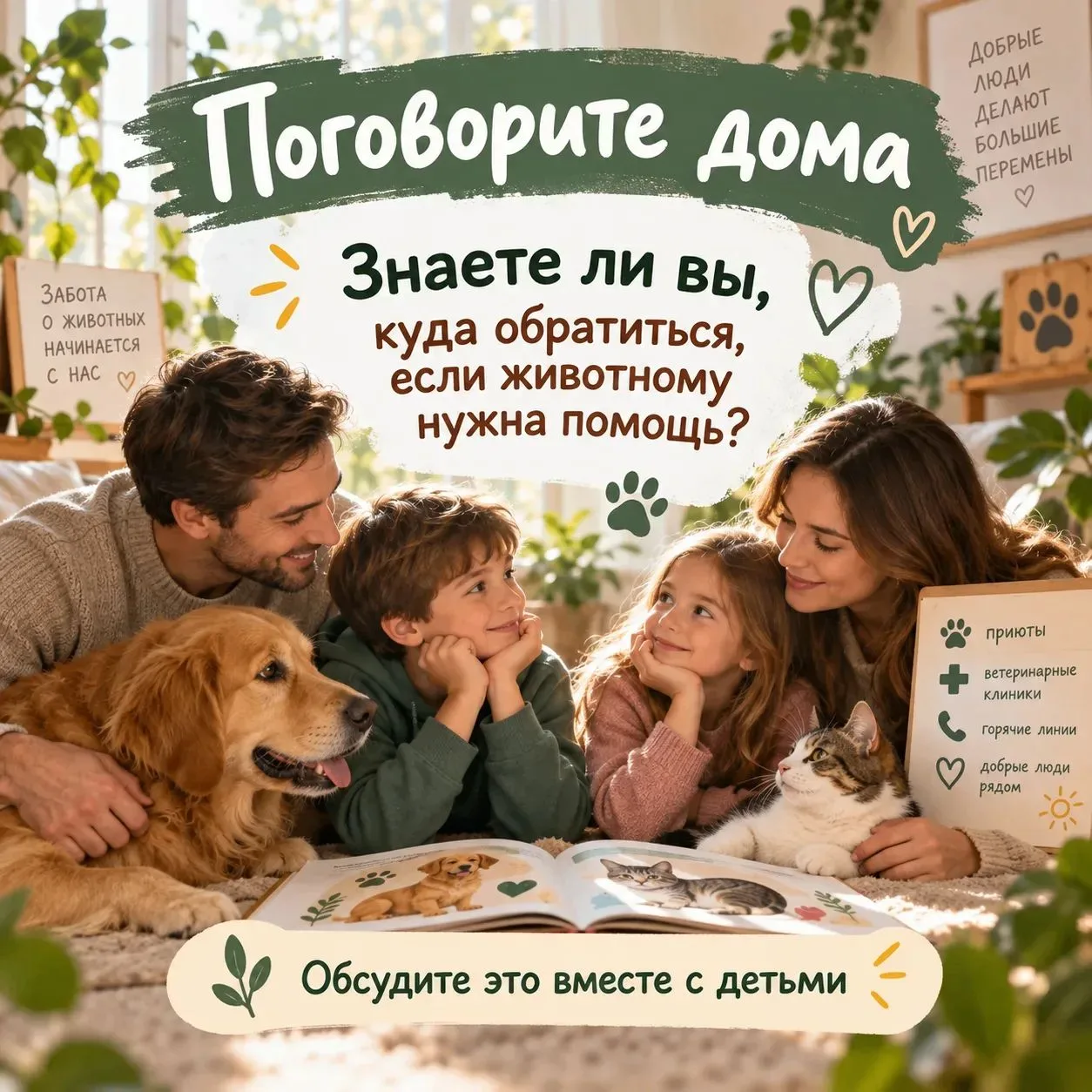 🐾 4 октября — Всемирный день защиты животных