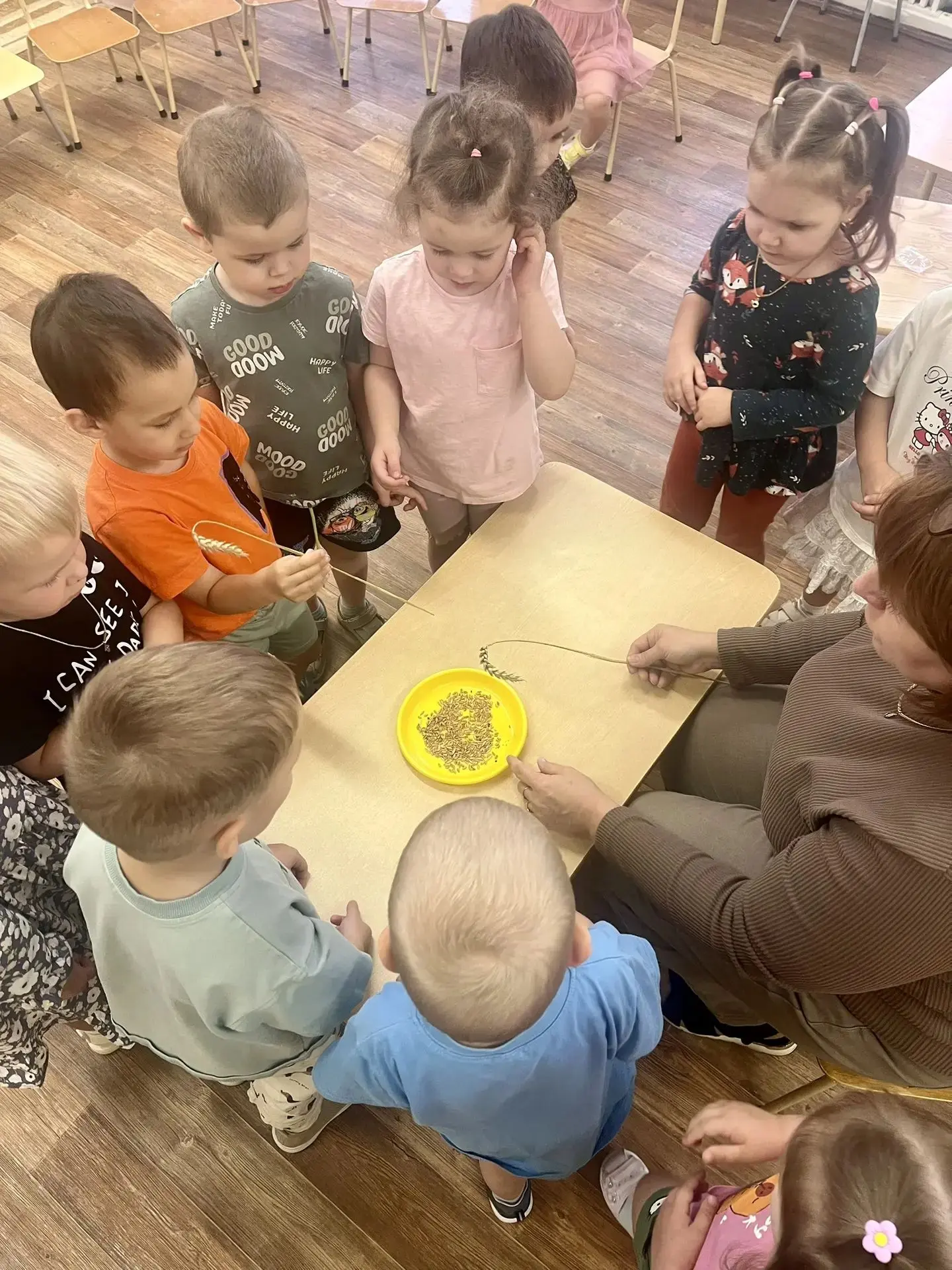 Тематическое занятие «Откуда хлеб пришел» , во второй младшей группе 10 "Колосок".🍞🌾