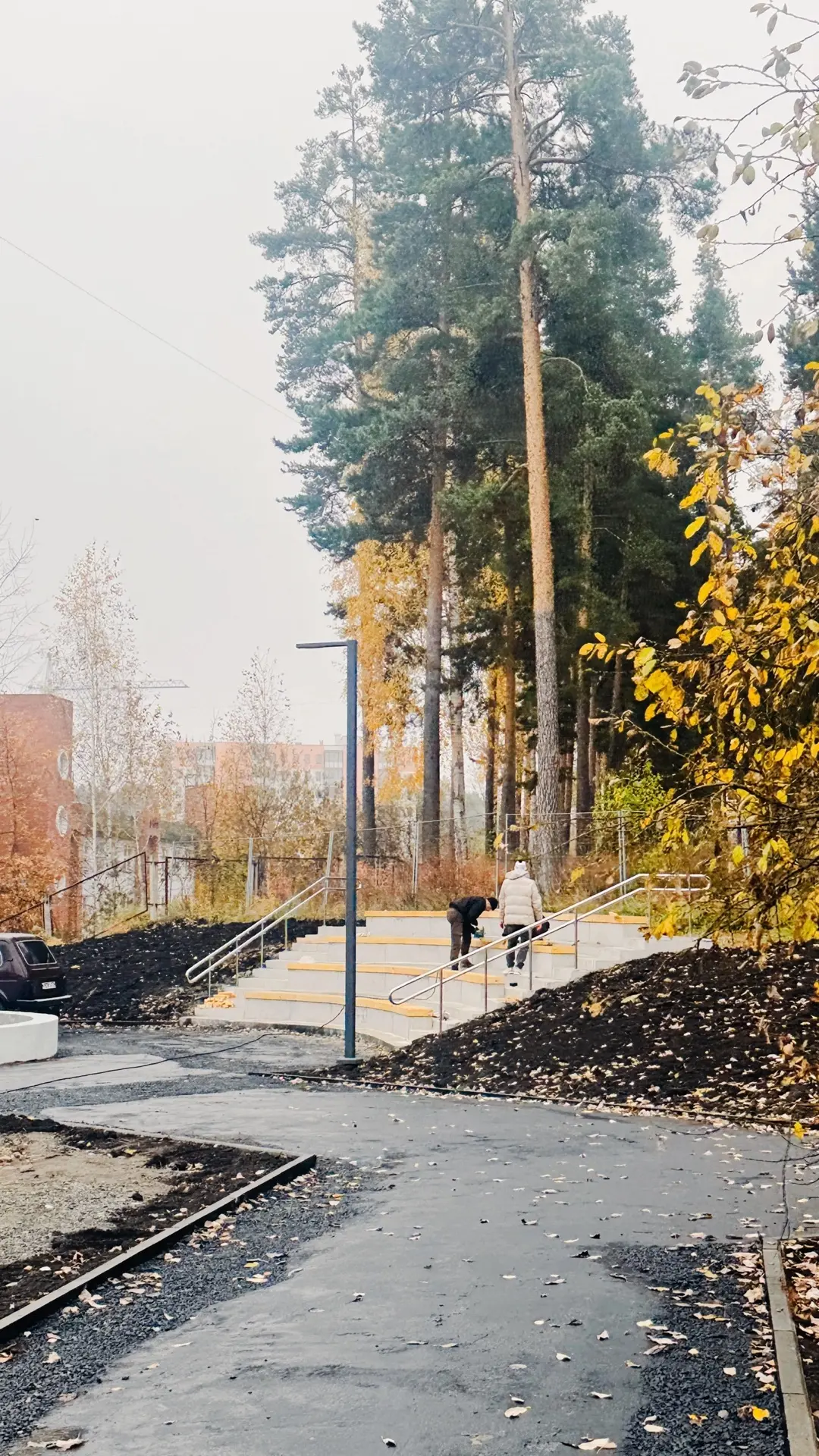 Оказывается в городе появляется новая локация - прямо сейчас  ведутся работы ⚠️ по благ...