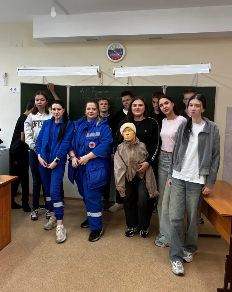 🚑 Провели занятия по первой помощи — и увидели, как загораются глаза у подростков!