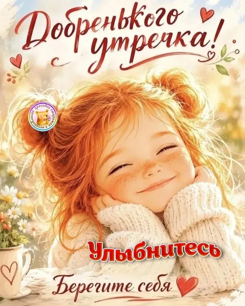 Доброе утро, девочки🥰