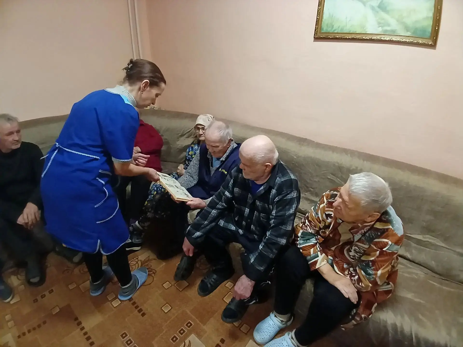 🌼 Здоровье от природы: в отделении временного проживания прошло занятие по фитотерапии