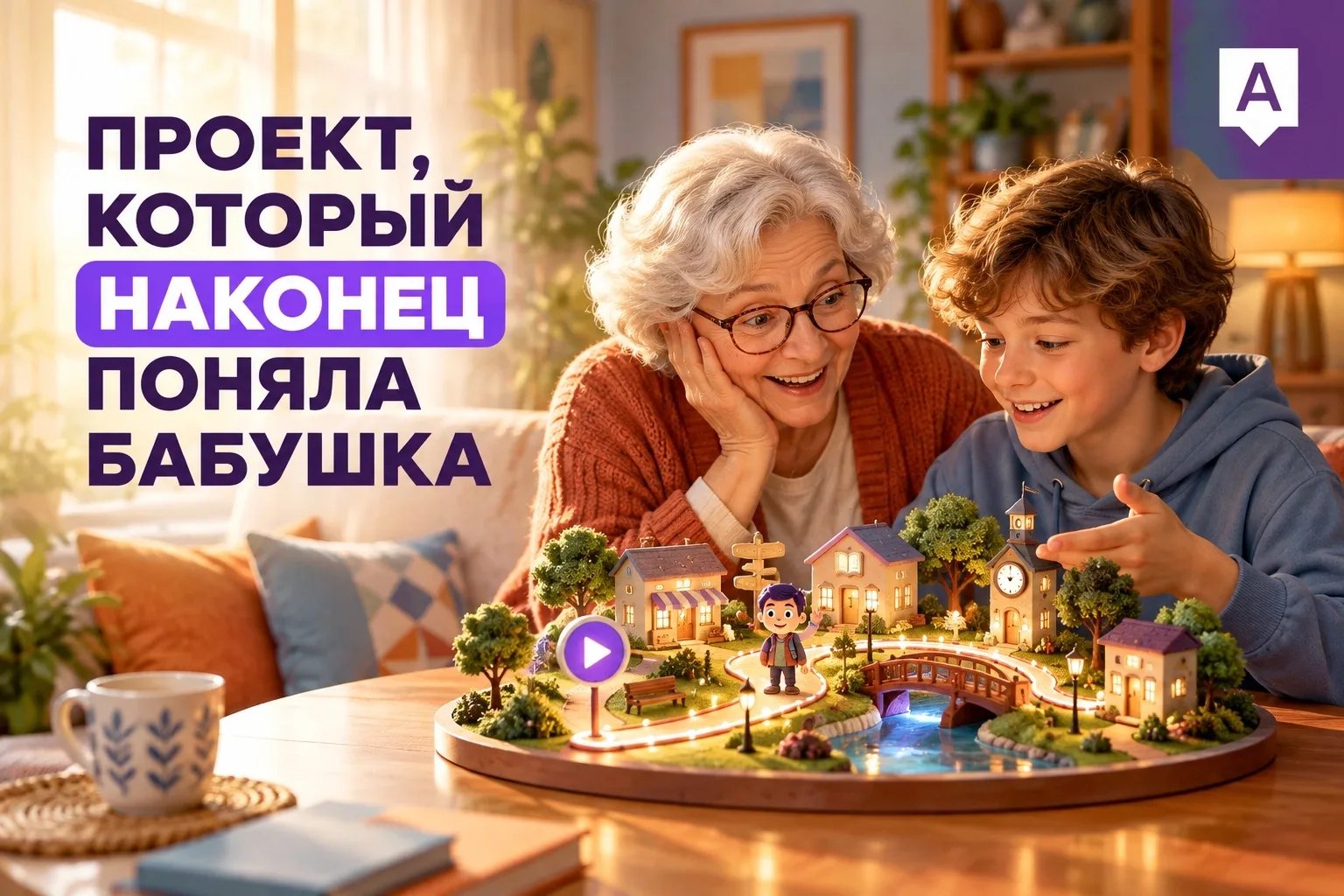 Проект, который наконец поняла бабушка