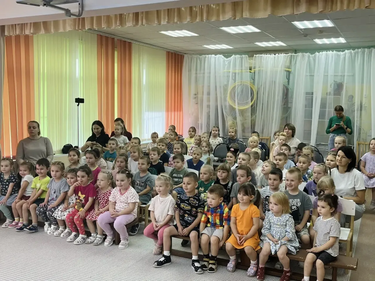 🎭 Представление от театральной студии «Бала». Малыши в восторге. 😍