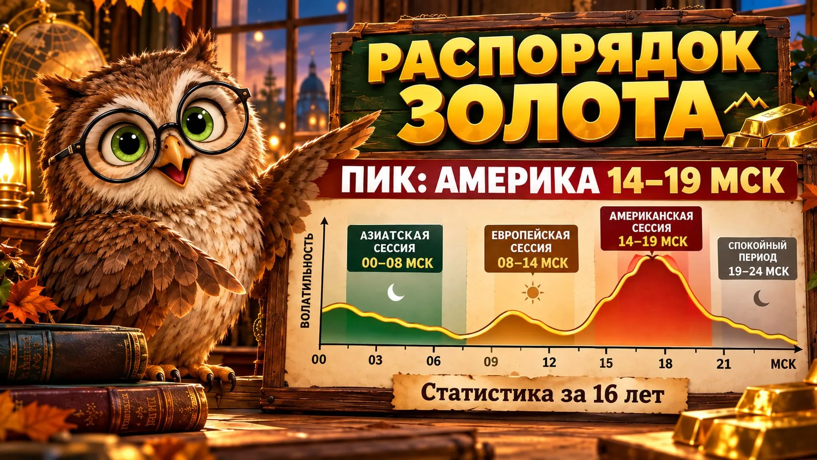 🤩 Сова всю жизнь считала, что у неё самый понятный распорядок в лесу: днём спит, ночью...