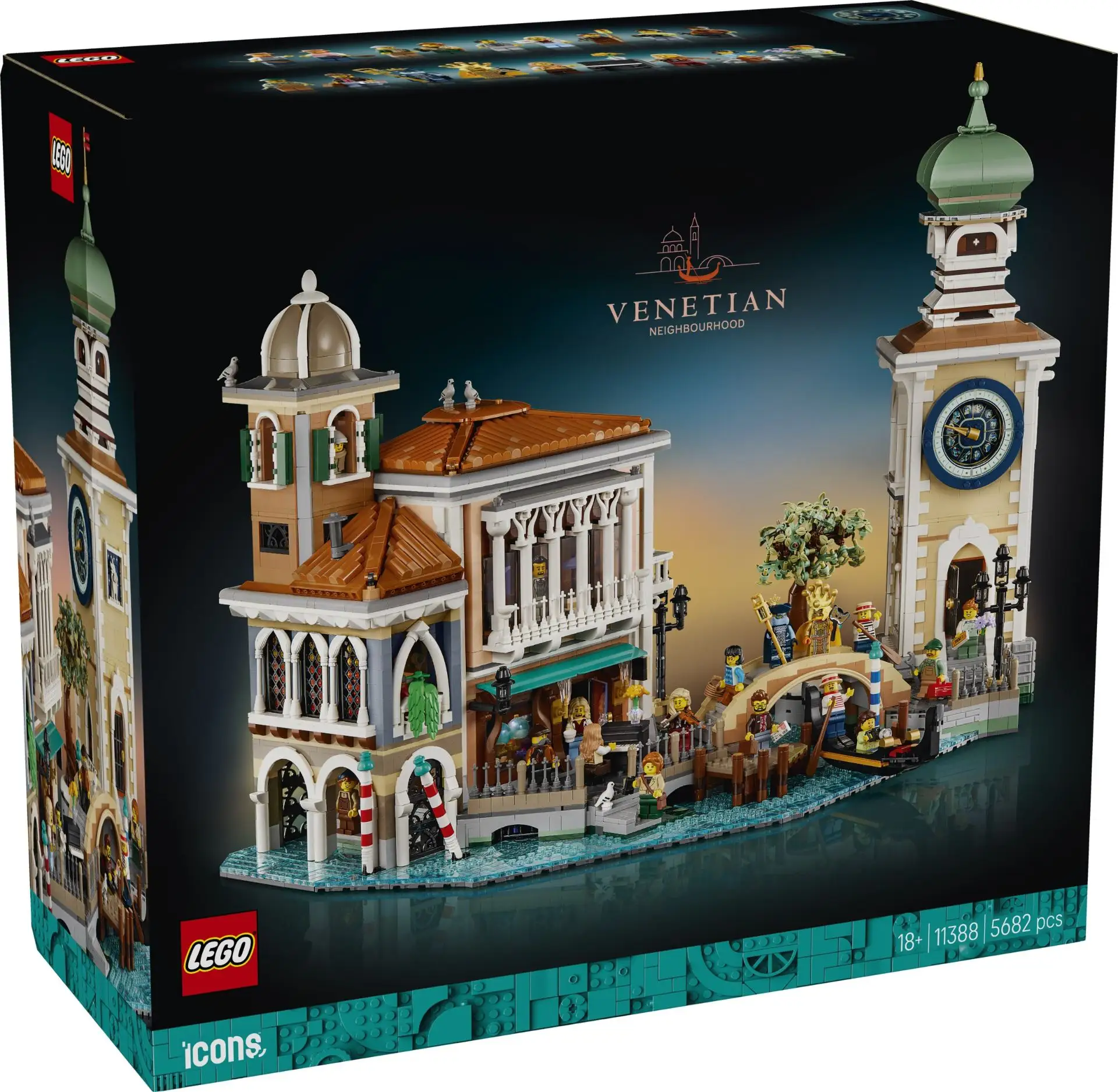 ⚡LEGO анонсировала набор, посвящённый Венеции!
