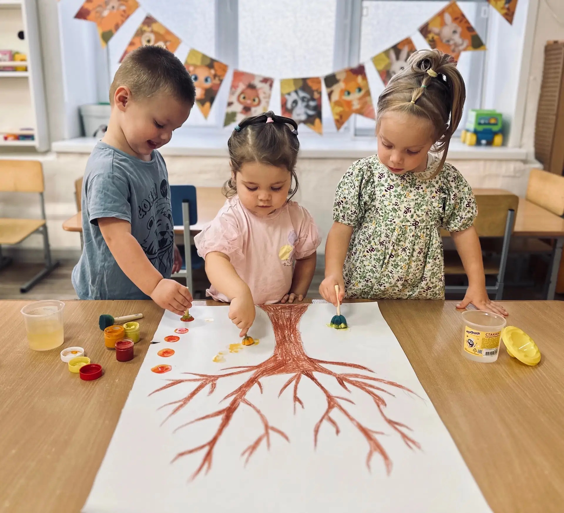 🍁🍂 Осеннее творчество в группе «Цыплята»🎨