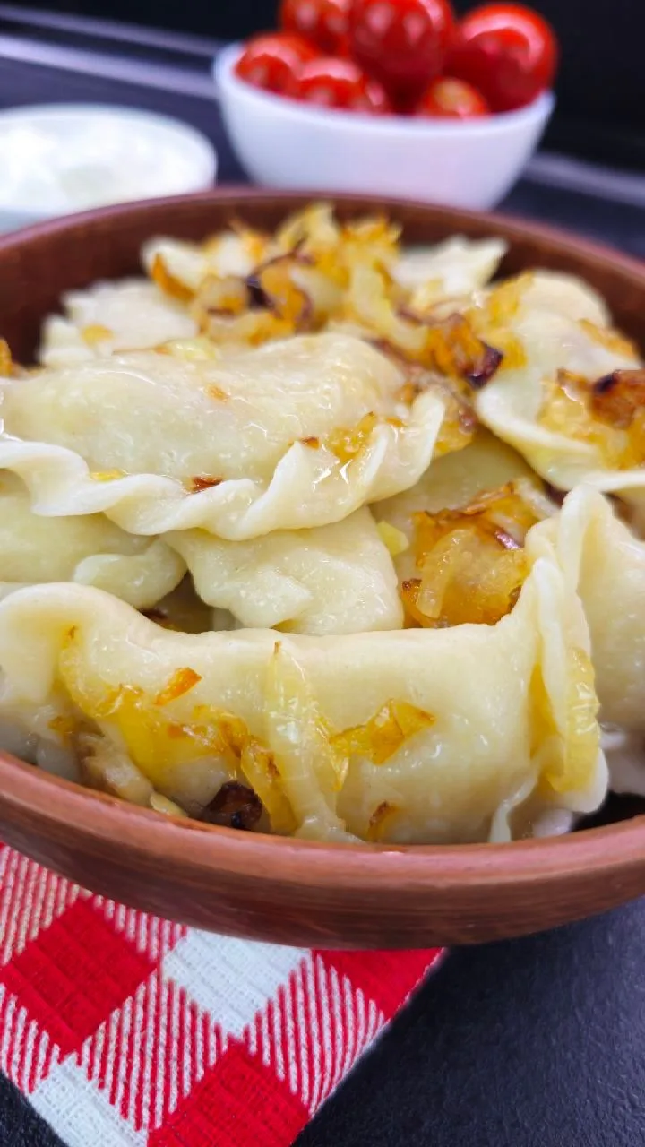 Вареники с картошкой. Мои любимые