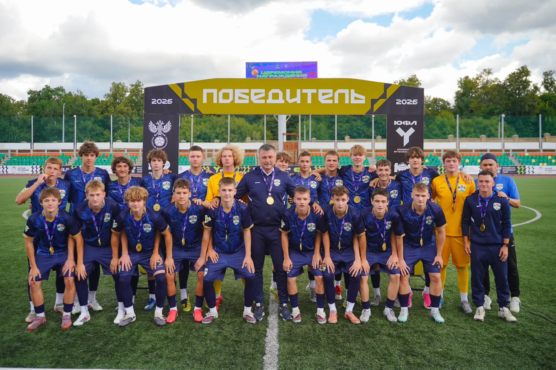 Наши футболисты — чемпионы России! 🏆