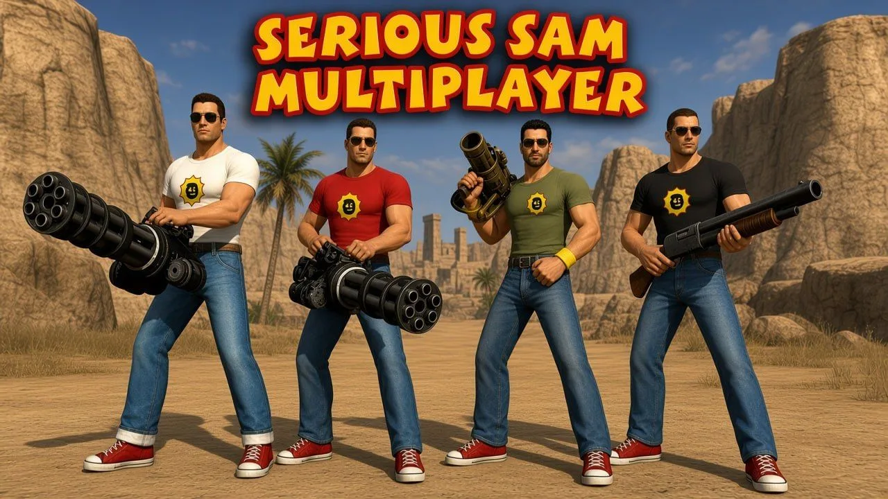 Играем в мультиплеерный Serious Sam в браузере 🔥