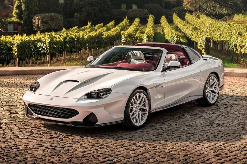 Ателье Touring Superleggera представило модификацию классического гранд-турера Ferrari ...
