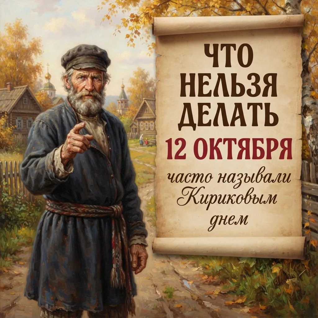 🚫 12 октября — Что нельзя делать