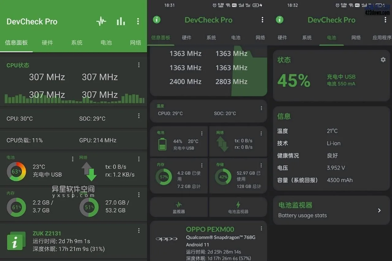 DevCheck — информация о системе 📱