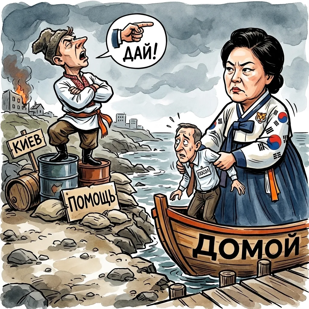 👁‍🗨 Южная Корея, кажется, решила повести себя с Украиной так, как следует. А не так, ...