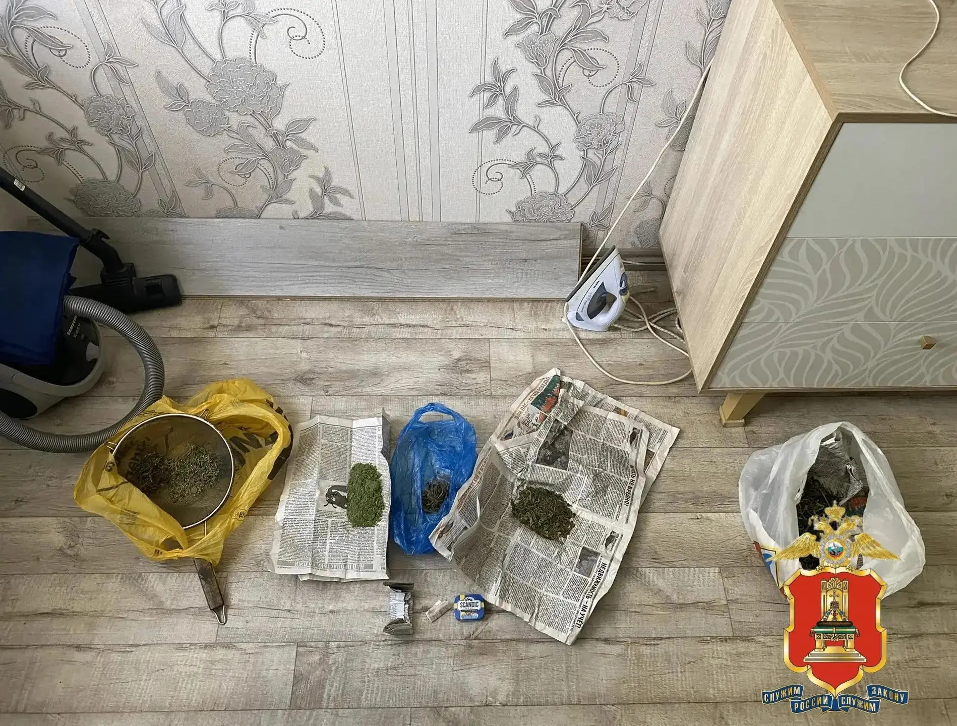 🚨 В Ржеве у местного жителя изъяли марихуану и гашиш
