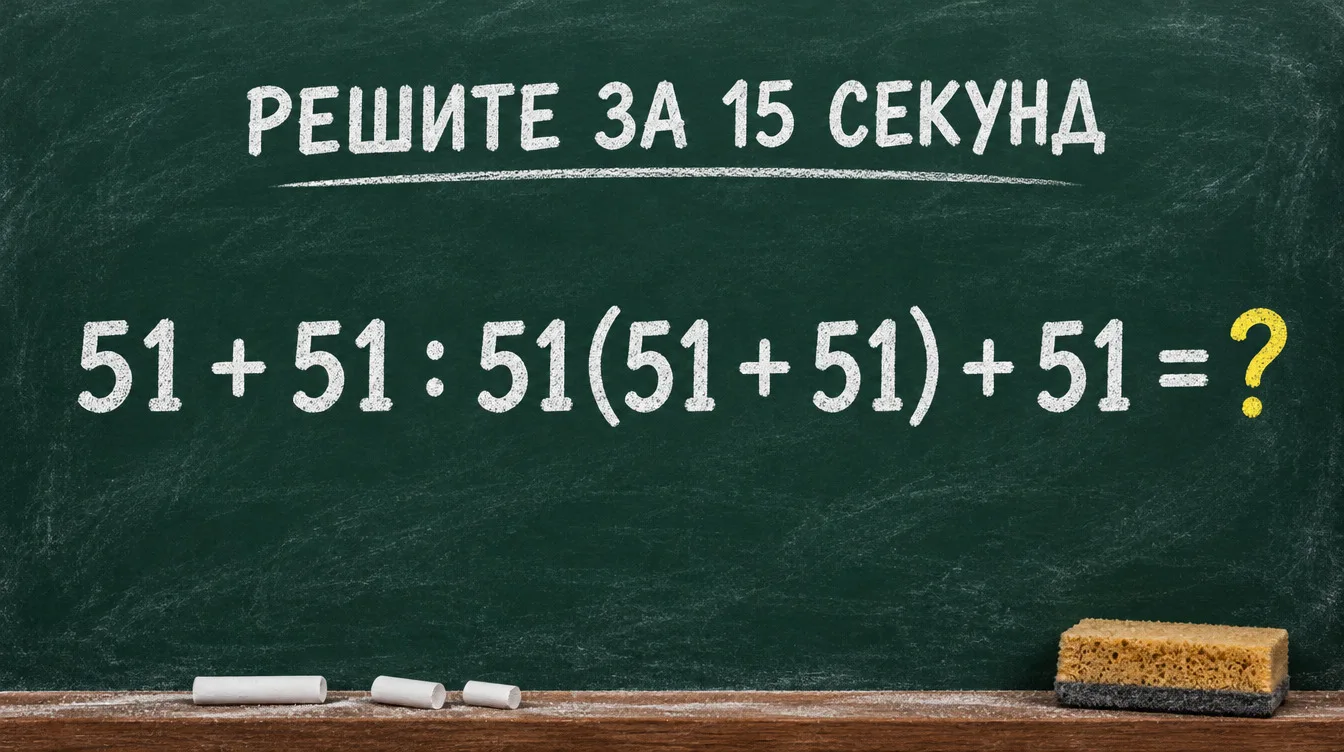 🔢 Интригующий математический тест от Сахалифе